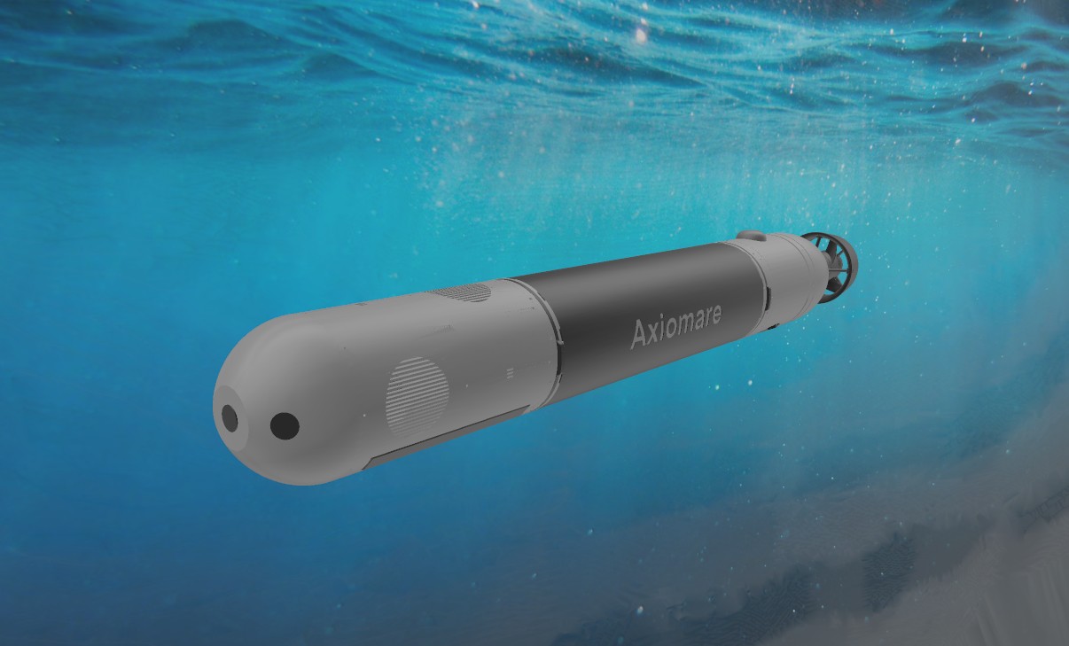 Axiomare autonomous underwater vehicle with mission capability labels